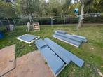 Cembrit stroken/plaaten verschillende maten, Ophalen, Zo goed als nieuw