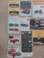 Pocher brochures, prijslijsten en diverse folders, Hobby en Vrije tijd, Modelauto's | 1:5 tot 1:12, Ophalen, Auto