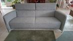 leolux Goncharov  Bank   grijze stof, Huis en Inrichting, Banken | Bankstellen, Ophalen, Gebruikt, Driepersoons, 75 tot 100 cm