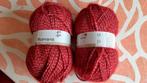 Zeeman Romana garen Rood 2 bollen, Ophalen, Nieuw, Breien of Haken, Wol of Garen