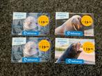 Dolfinarium kortingspassen - 4 stuks, Tickets en Kaartjes, Drie personen of meer, Kortingskaart