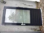 schuurdeur achterdeur merbau hardhout 201,5x92,5 dubbelglas, 80 tot 100 cm, Gebruikt, Ophalen of Verzenden, Glas