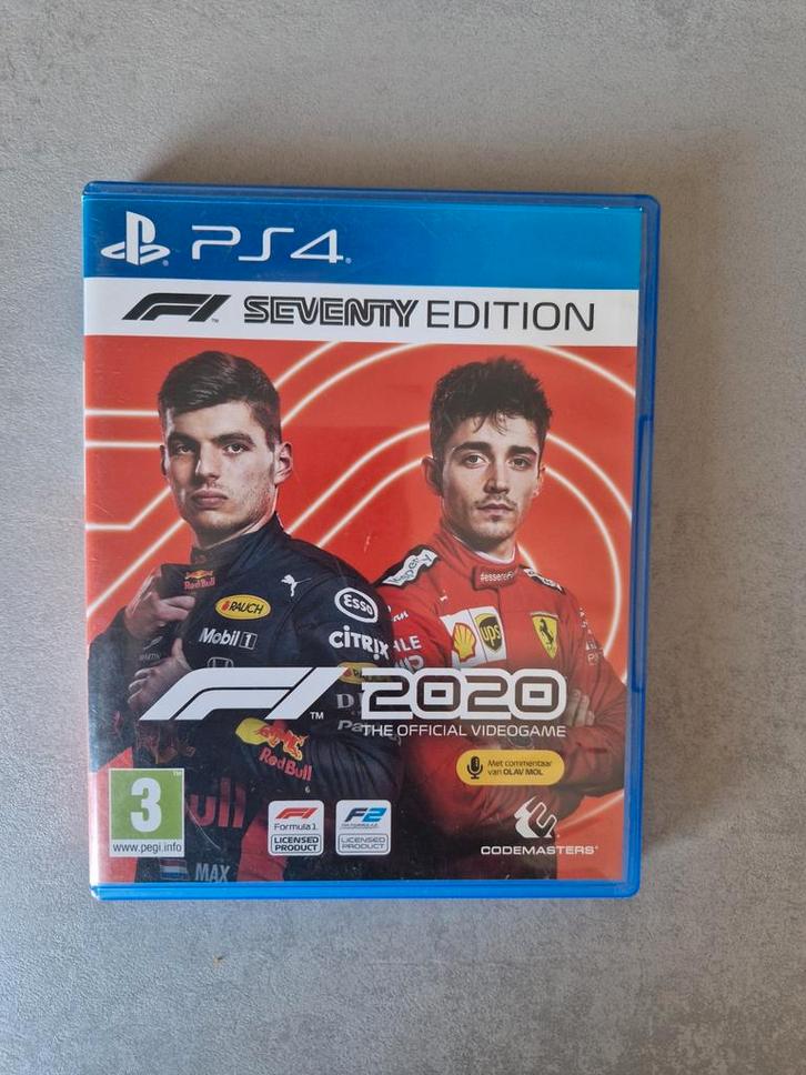 F1 2020 Seventy Edition PS4, Spelcomputers en Games, Games | Sony PlayStation 4, Zo goed als nieuw, Racen en Vliegen, 1 speler