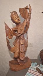 Hout snijwerk beeld, Ophalen of Verzenden