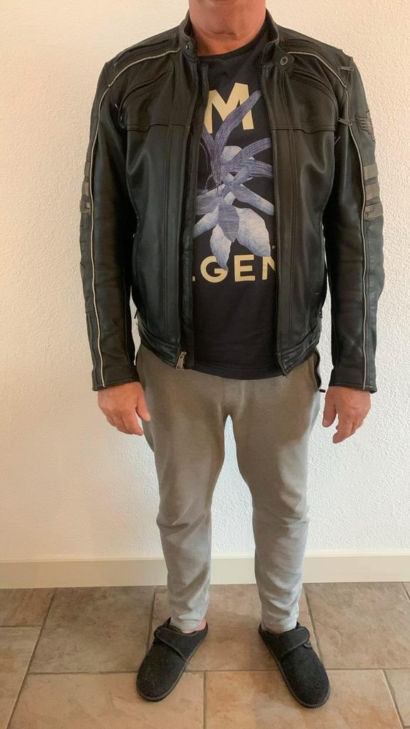 Harley Davidson leren jas MT L - Stijlvol en Veilig, Motoren, Kleding | Motorhelmen, Heren, Overige typen, L, Overige merken, Tweedehands