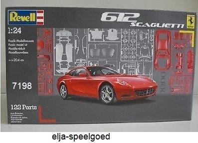 Modelbouw Revell 7198 Ferrari 612 Scaglietti, modelauto, Hobby en Vrije tijd, Modelbouw | Auto's en Voertuigen, Nieuw, Auto, Groter dan 1:32