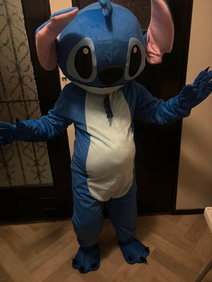 Stitch mascotte huren - Lilo & Stitch, Hobby en Vrije tijd, Feestartikelen | Verhuur, Zo goed als nieuw, Verjaardag, Ophalen