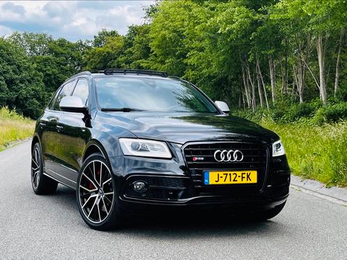 Audi SQ5 3.0 TDI Quattro 341PK ACC Carplay Pano B&O EUR6 Apk, Auto's, Audi, Bedrijf, SQ5, 4x4, ABS, Achteruitrijcamera, Adaptive Cruise Control