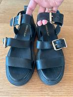 Comfortabele Ann Rocks sandalen maat 38. In goede staat!, Ann Rocks, Zwart, Gedragen, Sandalen of Muiltjes