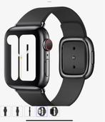 Origineel Apple bandje, echt leer, Bandje, Zo goed als nieuw, Apple, Apple watch