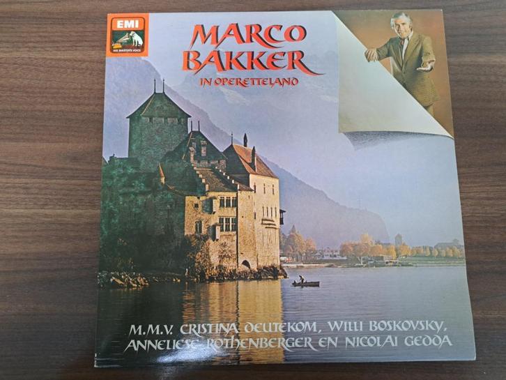 Marco Bakker In Operetteland, Cd's en Dvd's, Vinyl | Klassiek, Zo goed als nieuw, Opera of Operette, 12 inch, Ophalen