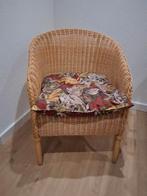 Rieten stoel., Huis en Inrichting, Stoelen, Ophalen, Zo goed als nieuw