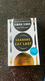 Leaders eat last Simon Sinek, Ophalen of Verzenden, Zo goed als nieuw, Simon sinek