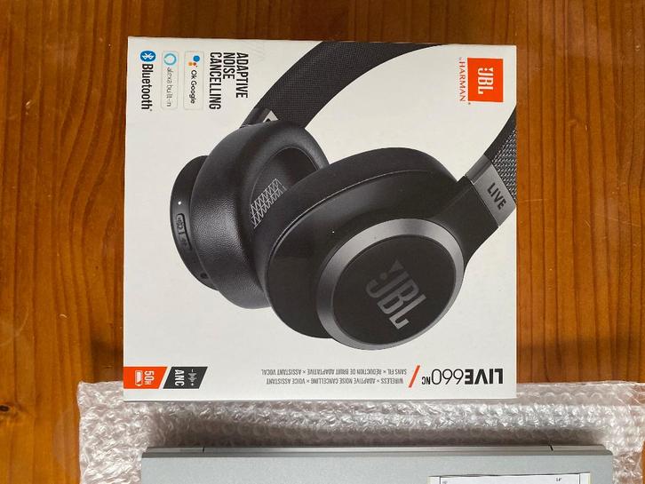 JBL LIVE660NC HEADPHONES, Computers en Software, Headsets, Nieuw, Over-ear, Draadloos, Ophalen