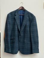 Wellington of Billmore Harris Tweed Blazer – Blauw Ruit - XL, Maat 52/54 (L), Harris Tweed, Blauw, Ophalen of Verzenden