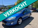 Peugeot 407 SW 2.0-16V XS - TREKHAAK - ZONDAG OPEN !, Voorwielaandrijving, 136 pk, 4 cilinders, Blauw