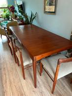 Eethoek Bramin HW Klein Deens design 7-7-1967, Gebruikt, Teakhout, Vijf personen of meer, Rechthoekig