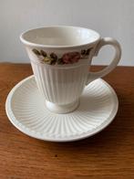Wedgwood "Briar Rose" Koffie Mokje/Kop en Schotel Nieuw, Nieuw, Ophalen of Verzenden, Overige stijlen, Kop(pen) en/of Schotel(s)