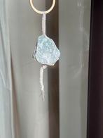 Groene Aventurijn macramé sleutelhanger, Sieraden, Tassen en Uiterlijk, Edelstenen, Ophalen of Verzenden, Nieuw