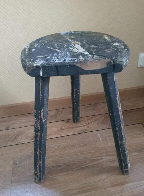 Frans boeren krukje, Antiek en Kunst, Antiek | Meubels | Stoelen en Banken, Ophalen of Verzenden