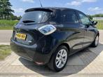 Renault ZOE R110 Limited 41 kWh Huur Accu / Dealer onderhoud, 12 maanden, Stof, Gebruikt, Zwart