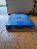 europallet blauw kunstof, Doe-het-zelf en Verbouw, Kratten en Dozen, Ophalen, Gebruikt, 100 cm of meer, 60 cm of meer