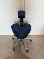 Tandarts l BQE Blauw l Tandarts stoel l assistente stoel, Ophalen of Verzenden, Zo goed als nieuw, Hout