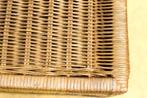 Rieten mand 45780, Huis en Inrichting, Woonaccessoires | Schalen en Manden, Ophalen of Verzenden, Gebruikt, Rechthoekig, Riet