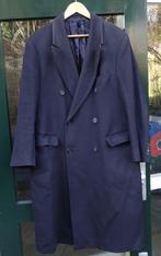 Lange zwarte gevoerde wollen/kasjmier jas van Eduard Pelger, Kleding | Heren, Jassen | Winter, Maat 52/54 (L), Zwart, Ophalen of Verzenden
