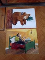 2 Berenposters kinderkamer, Ophalen, Nieuw, Wanddecoratie