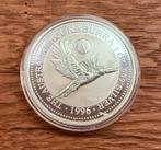 1oz 1996 Australian Kookaburra / Eifeltoren Privy 999 zilver, Ophalen of Verzenden, Zilver