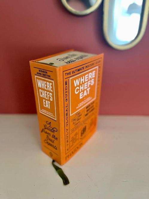Where Chefs Eat - Restaurants / culinair / internationaal, Boeken, Kookboeken, Zo goed als nieuw, Ophalen of Verzenden