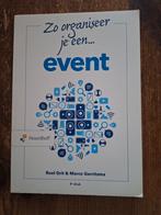 Roel Grit - Zo organiseer je een event, Boeken, Roel Grit; Marco Gerritsma, Ophalen of Verzenden, Ontwikkelingspsychologie, Zo goed als nieuw