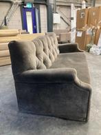 2,5 zitsbank stof velours bruin merk Hoffz in perfecte staat, Huis en Inrichting, 150 tot 200 cm, Driepersoons, 75 tot 100 cm