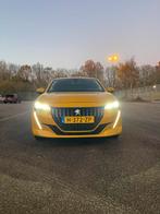 Peugeot 208 1.2 Puretech 100pk Eat8 2020 geel, Auto's, Zwart, Blauw, 100 pk, Origineel Nederlands