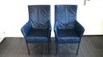 Montis Chaplin hoezen. Alleen de hoezen!, Huis en Inrichting, Stoelen, Verzenden, Gebruikt, Blauw, Twee