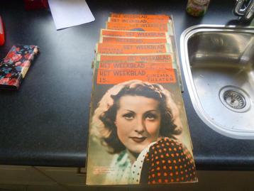 CINEMA en Theater 10 weekbladen 1939 beschikbaar voor biedingen