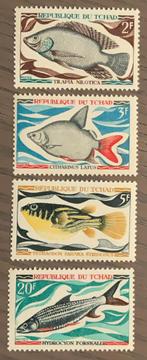 Tsjaad - vissen, Ophalen of Verzenden, Overige landen, Postfris