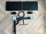 LG 27-inch QHD Monitor Ergo Dual met Daisy Chain - 27QP88D-B, Ophalen, IPS, Lg, Quad HD (2K)