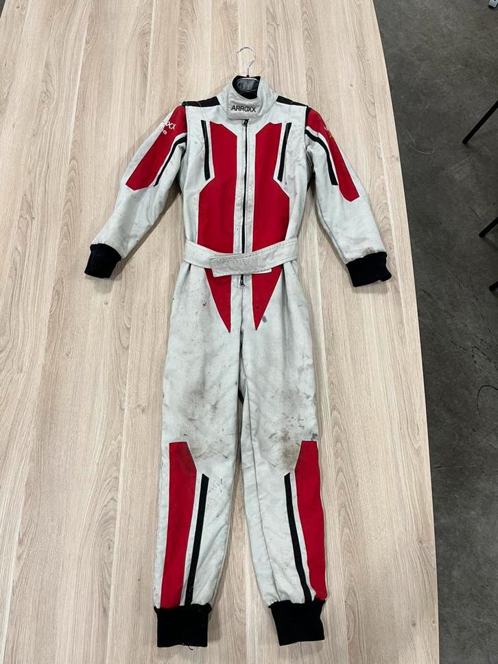 Kartpak en rainsuite maat 150, Sport en Fitness, Karting, Gebruikt, Ophalen of Verzenden