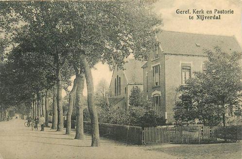 (388-430-031) Nijverdal Geref Kerk en Pastorie, Verzamelen, Ansichtkaarten | Nederland, Overijssel, Verzenden