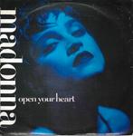 Madonna - Open your heart, Gebruikt, 7 inch, Single, Ophalen of Verzenden