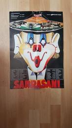 Circus/poster/vlaggetje/Circus Sarrasani Holland tour 1992., Ophalen of Verzenden, Gebruikt
