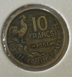 10 franc frankrijk 1951, Postzegels en Munten, Munten | Europa | Niet-Euromunten, Ophalen of Verzenden