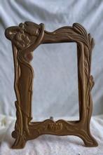 Art nouveau fotolijst messing /brons, Ophalen of Verzenden