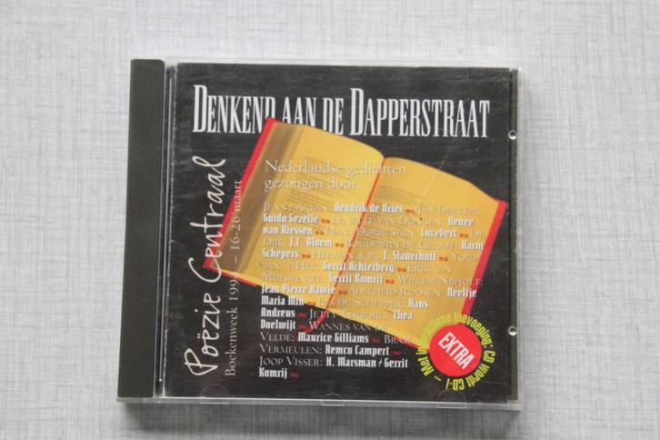 CD Denkend aan de Dapperstraat, Cd's en Dvd's, Cd's | Nederlandstalig, Gebruikt, Levenslied of Smartlap, Ophalen of Verzenden