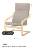 Ikea Poang Stoel, Huis en Inrichting, Fauteuils, Ophalen, Hout, Zo goed als nieuw, 50 tot 75 cm