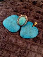 Natuursteen Sieraden Set - Armbanden, Hangers, Ring, Blauw, Nieuw, Ophalen of Verzenden, Steen of Mineraal