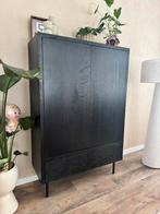 Lifestyle zwart eiken kast, Ophalen, 100 tot 150 cm, Zo goed als nieuw, Minder dan 150 cm