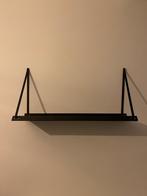 Handles and More stalen wandplank met leren plankdragers, Huis en Inrichting, Woonaccessoires | Wandplanken en Boekenplanken, Ophalen of Verzenden